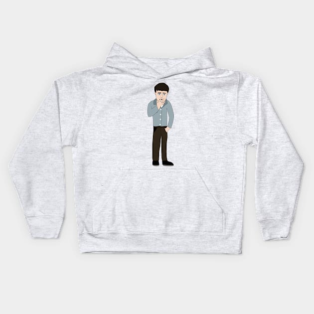 Ian Curtis Kids Hoodie by Heroes Inc.